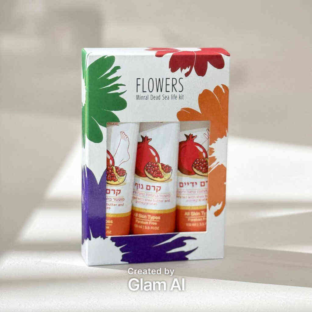 Flowers Pomegranate Gift Set